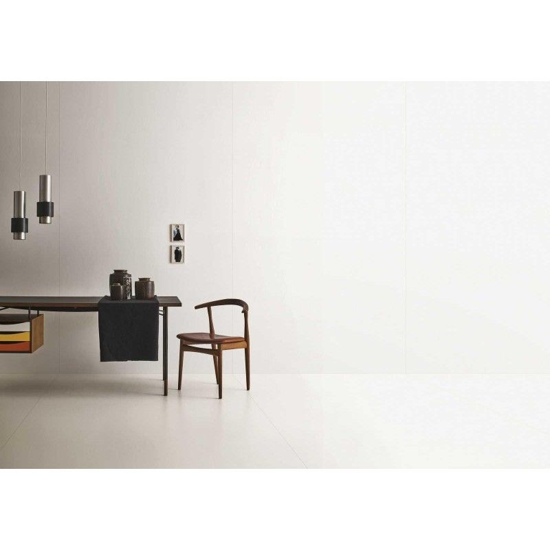 GRANDE SOLID COLOR 160X320 LOOK WHITE SATIN STUOIATO - Marazzi M38G MARAZZI  - 1