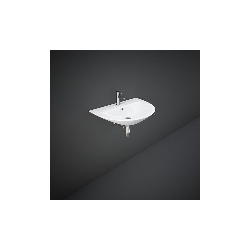 Lavabo Sospeso Ovale MORNING MORWB6001AWHA Bianco Alpino Rak Ceramics RAK CERAMICS - 1