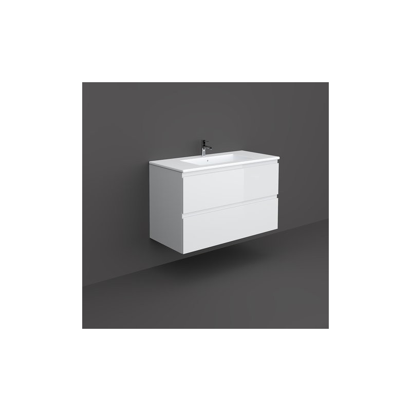 Meubles de salle de bain suspendus JOY JOYWH080PWH Pure White  Rak Ceramics