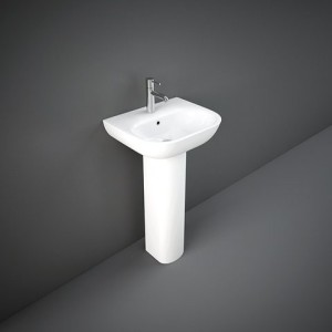 Washbasin Serie TONIQUE 45cm TQ0701AWHA + Pedestal Rak Ceramics