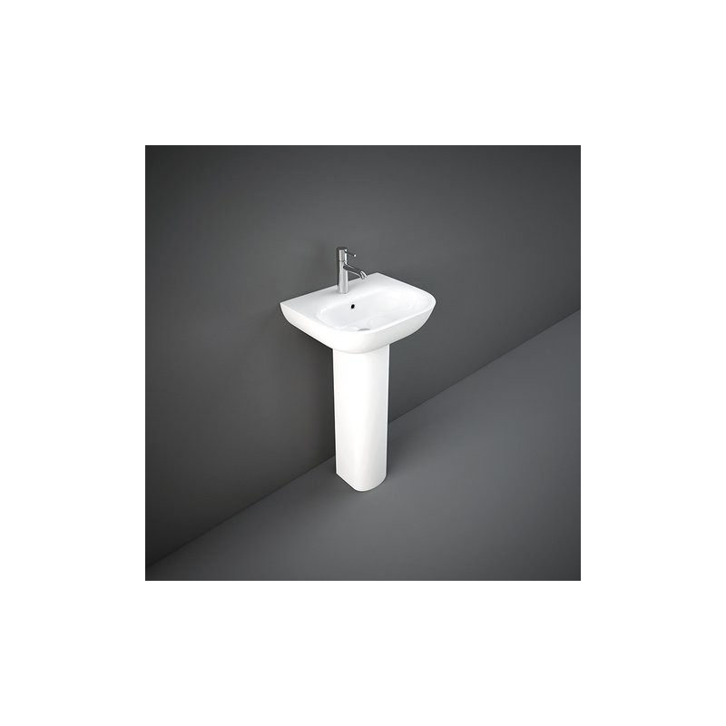 Washbasin Serie TONIQUE 45cm TQ0701AWHA + Pedestal Rak Ceramics