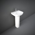 Washbasin Serie TONIQUE 45cm TQ0701AWHA + Pedestal Rak Ceramics