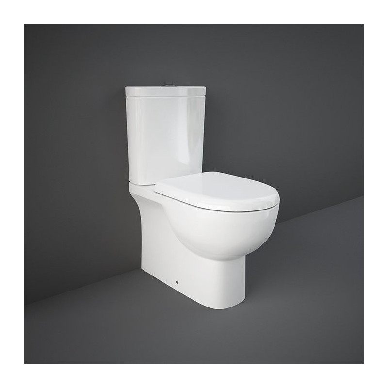 WC Clouse-Coupled FLOOR STANDING TONIQUE BACK TO WALL TQ16AWHA + Cistern  Rak Ceramics RAK CERAMICS - 1