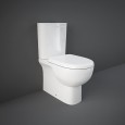 WC Clouse-Coupled FLOOR STANDING TONIQUE BACK TO WALL TQ16AWHA + Cistern  Rak Ceramics RAK CERAMICS - 1