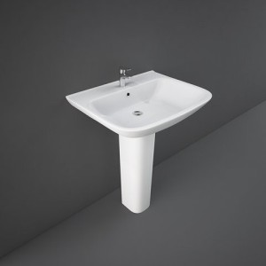 Lavabo ovale suspendu  Sensation   MORWB5001AWHA Blanc Alpino Rak Ceramics