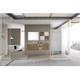 LIME 1.0 Bathroom Cabinet Composition 104 Cemento Tortora AZZURRA