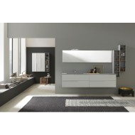 LIME 1.0  Mobile Bagno Composizione 111 Ecomalta Le terre Limo  AZZURRA