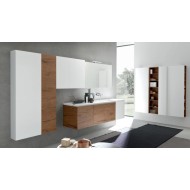 LIME 1.0 Bathroom Cabinet Composition 101 AZZURRA