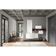 LIME 2.0  Composizione 209 Laccato Metal Titanio  Mobile Bagno AZZURRA