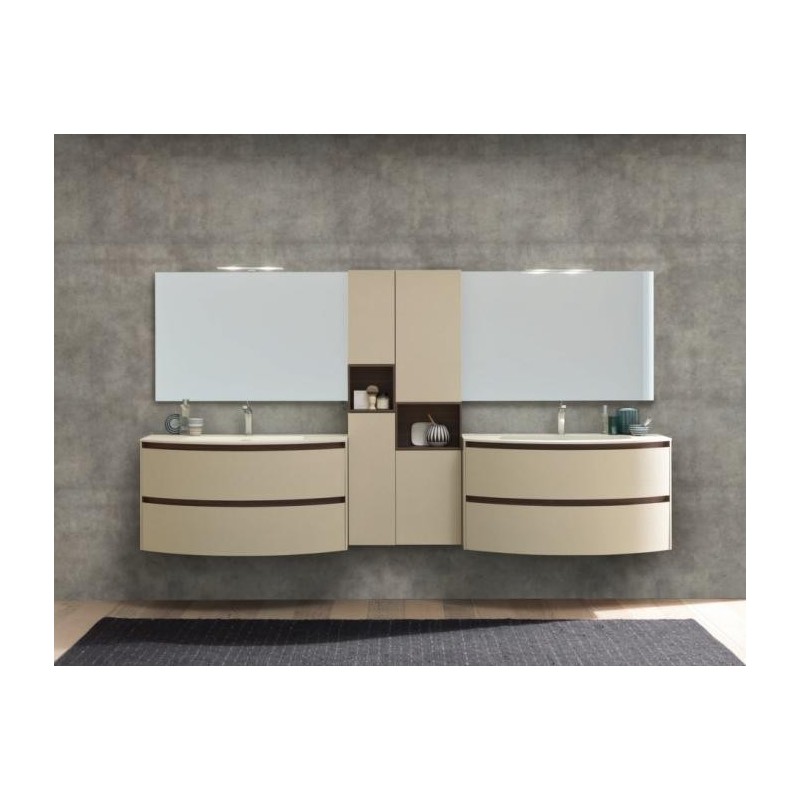 LIME 2.0  Composizione 212 Laccato Canyon Nuance Opaco  Mobile Bagno AZZURRA