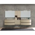 LIME 2.0 Bathroom Cabinet Composition 212 Laccato Canyon Nuance Opaco  AZZURRA