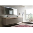 LIME 2.0 Bathroom Cabinet Composition 218 Laccato Titanio Opaco  AZZURRA