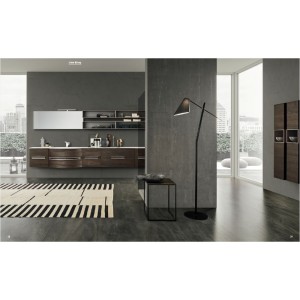 LIME 2.0  Composizione 220 Nuance Grigio Chiaro Opaco Mobile Bagno AZZURRA