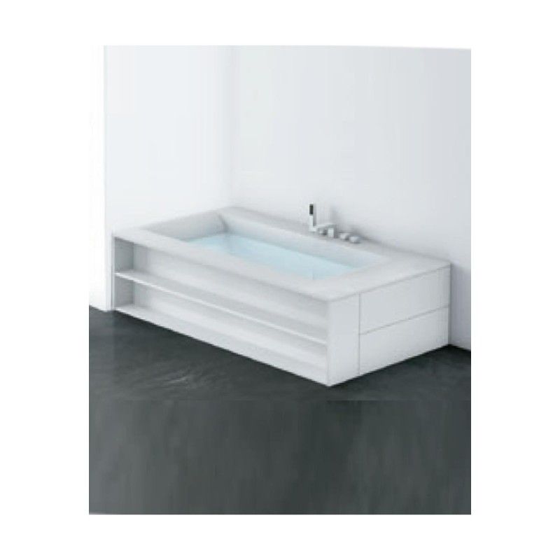 Sensual Bathtub in Corian  250x120 h61cm  Hafro - Geromin