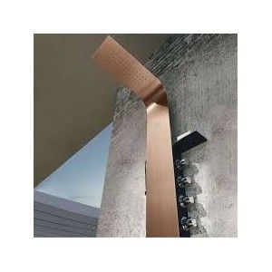 COLONNE DE DOUCHE Lama Metallo161x57x20 - Hafro - Geromin
