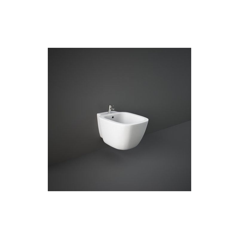 Bidet suspendu ONE FIXATIONS CACHÉES 52x36x33cm  Rak Ceramics