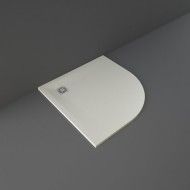 PLATEAU DE DOUCHE FEELING IN RAKSOLID 100X100X3 cm  GREIGE   Rak Ceramics