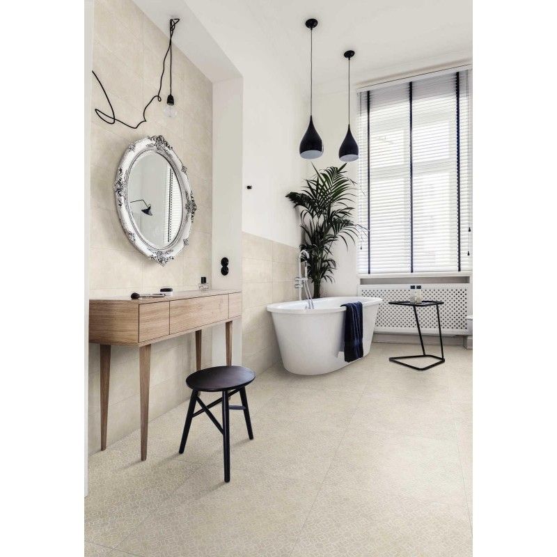 CREEK BIANCO 45X45 - RAGNO R5J4