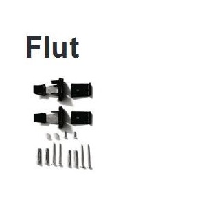 GSG FLUT  Kit de fixation dissimulé pour plancher de toilette et de bidet