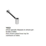 Sifone speciale estetico ribassato in ottone HATRIA