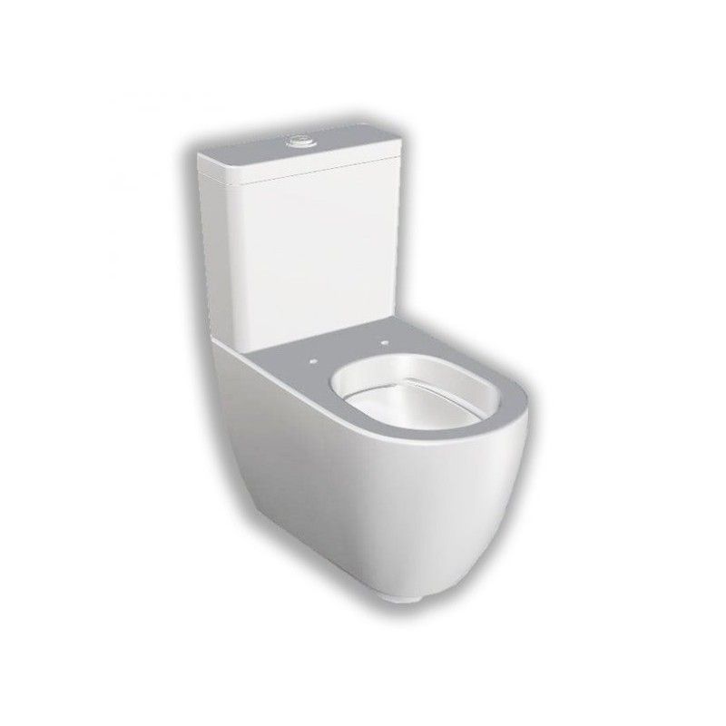 FUSION RIMLESS MONOBLOC WC Universal Wandspülung 36x66,5 HATRIA