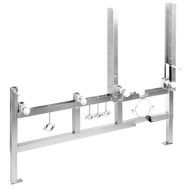 Support spéciale 120 G-Full réversible droite / gauche pour murs de maçonnerie avec tube ondulé HATRIA