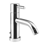 T MIX Waschbecken Mixer mit Ablaufgarnitur 1.1/4" Chrome  Bongio 32521