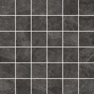 MINERAL MOSAIQUE QUADRETTI GRAPHITE 30X30 - CERAMICA ITALIANA ARIANA DESVRES ARIANA - 1