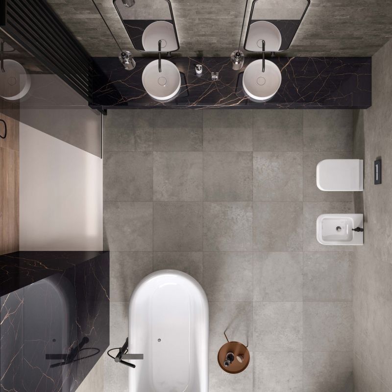 HYPER GREY GRIP RETTIFICATO 60X60 - FLAVIKER FLAVIKER - 1