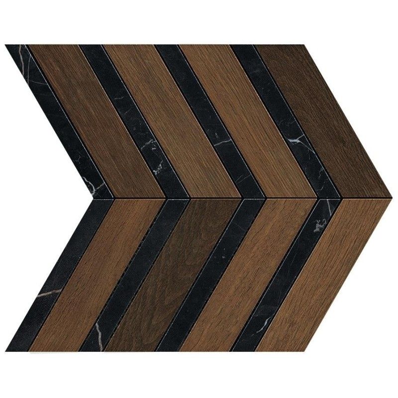 Heartwood Moka Marble Chevron 29,4x28,7 - Atlas Concorde CERAMICHE ATLAS CONCORDE - 1