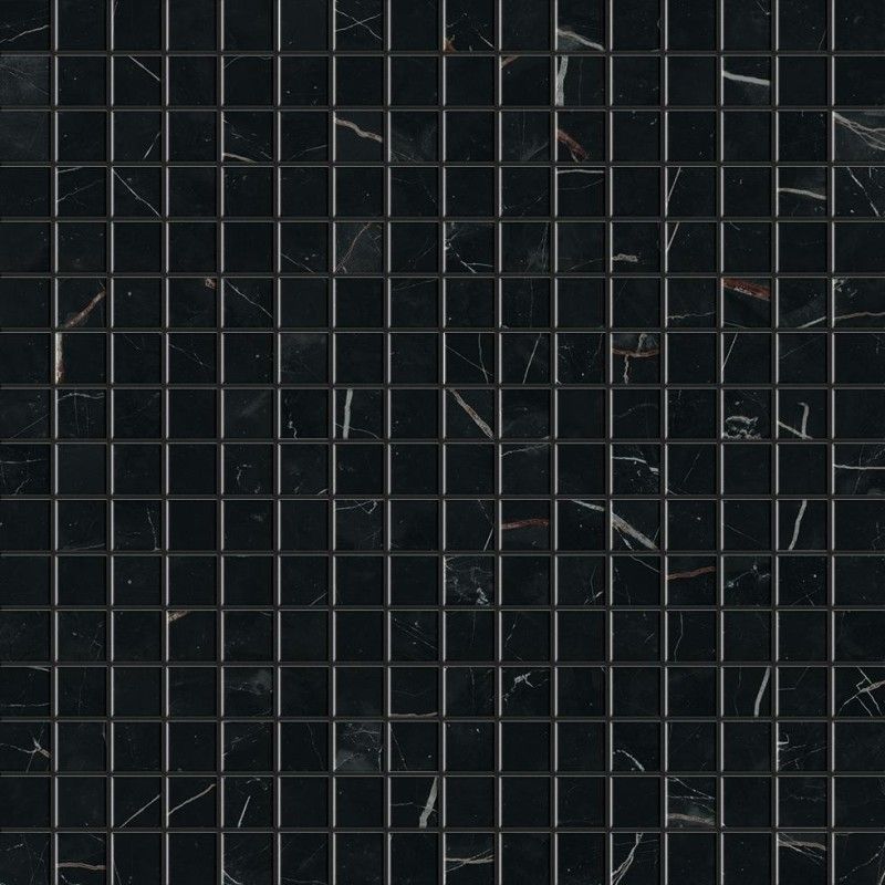 Marvel Dream Black Atlantis  Mosaik Poliert 30x30  - Atlas Concorde CERAMICHE ATLAS CONCORDE - 1