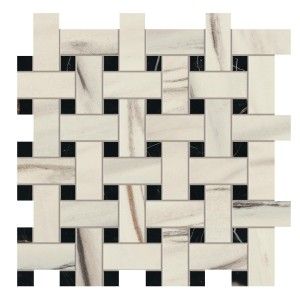 Marvel Dream Bianco Fantastico Basket Weave Matt 30,5x30,5 - Atlas Concorde CERAMICHE ATLAS CONCORDE - 1