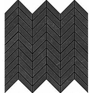 REALSTONE SLATE 37x41 BLACK MOSAICO - RAGNO R6GM RAGNO  - 1