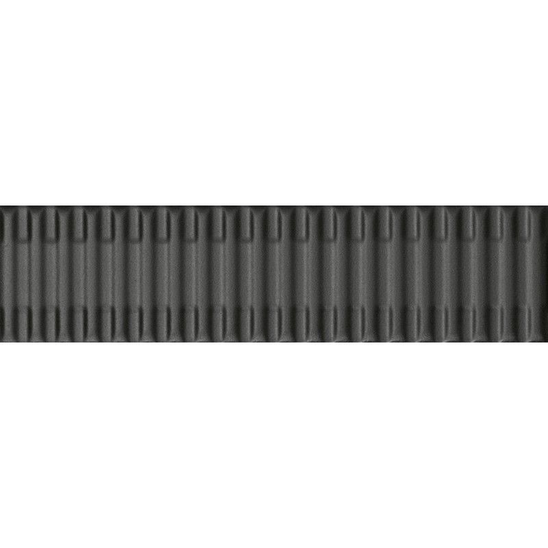 REGOLI 1741 NERO STICKS 7,5x30  - MARCA CORONA F706 CERAMICHE MARCA CORONA  - 1