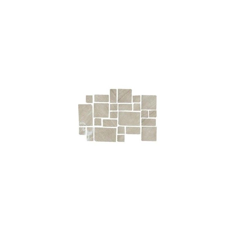 CARDOSO PALLADIANA MOSAIC GRIGIO CHIARO TEXTURED TUMBLED - COEM PC3MS1S COEM - 1