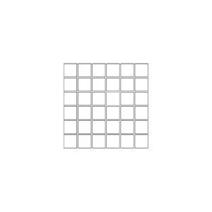 FLOW LIGHT GREY MOSAICO 5X5 LUCIDATO RETTIFICATO - COEM SK3MS5L COEM - 1