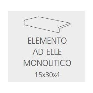 QUARTZ GOLD  ELEMENTO ELLE MONOLITICO 15X30X4 - COEM 0QZ9ELM COEM - 1