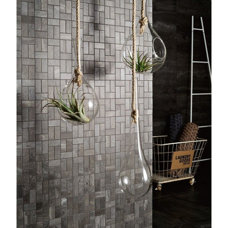 REVERSO2 BLACK MOSAIK BRICKS 2X5 PATINIERT - COEM RV7MS3P COEM - 1