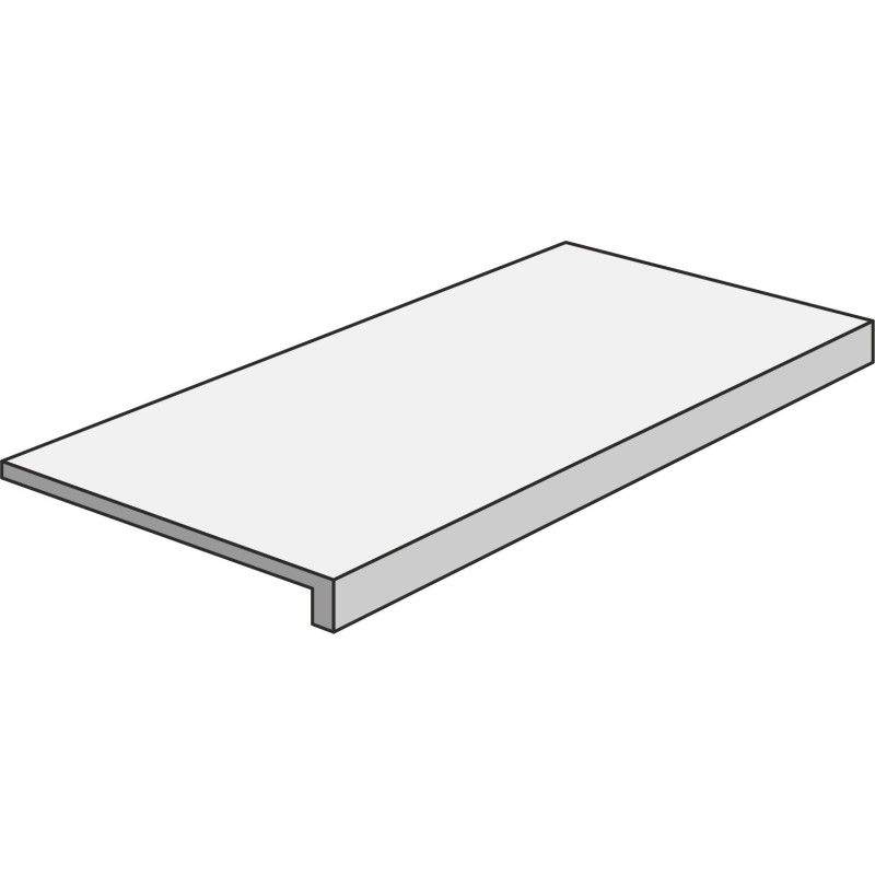 PIETRA VALMALENCO ANTRACITE  30X60X5 L-SHAPED ELEMENT RECTIFIED - COEM 0VM0GLR COEM - 1