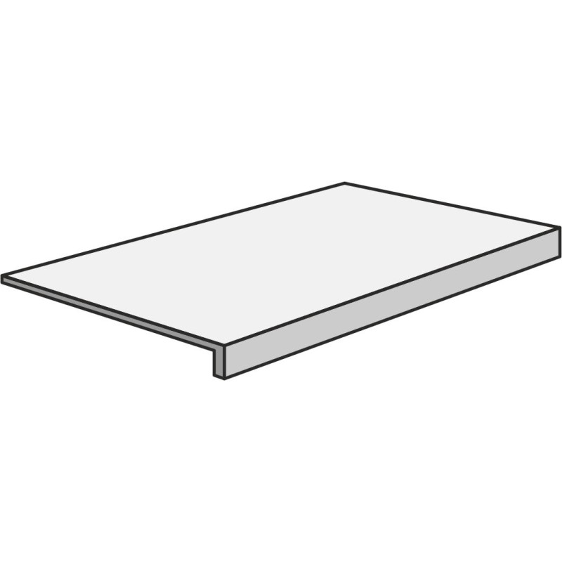 CONCRETE BEIGE L SHAPED ELEMENT   30,2X60,4X5 RECTIFIED  - FIORANESE CERAMICHE 0CN2GLR FIORANESE CERAMICHE - 1