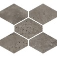 CONCRETE DARK GREY MOSAICO HEXA - FIORANESE CERAMICHE 0CN7MS1 FIORANESE CERAMICHE - 1