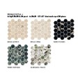 SOUND OF MARBLES VERDE INTENSO MOSAIC EXA - FIORANESE CERAMICHE M48MS1L FIORANESE CERAMICHE - 1