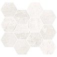 METALLIC WHITE NATURALE MOSAICO HEX 30X28 - APARICI APARICI CERAMICA - 1