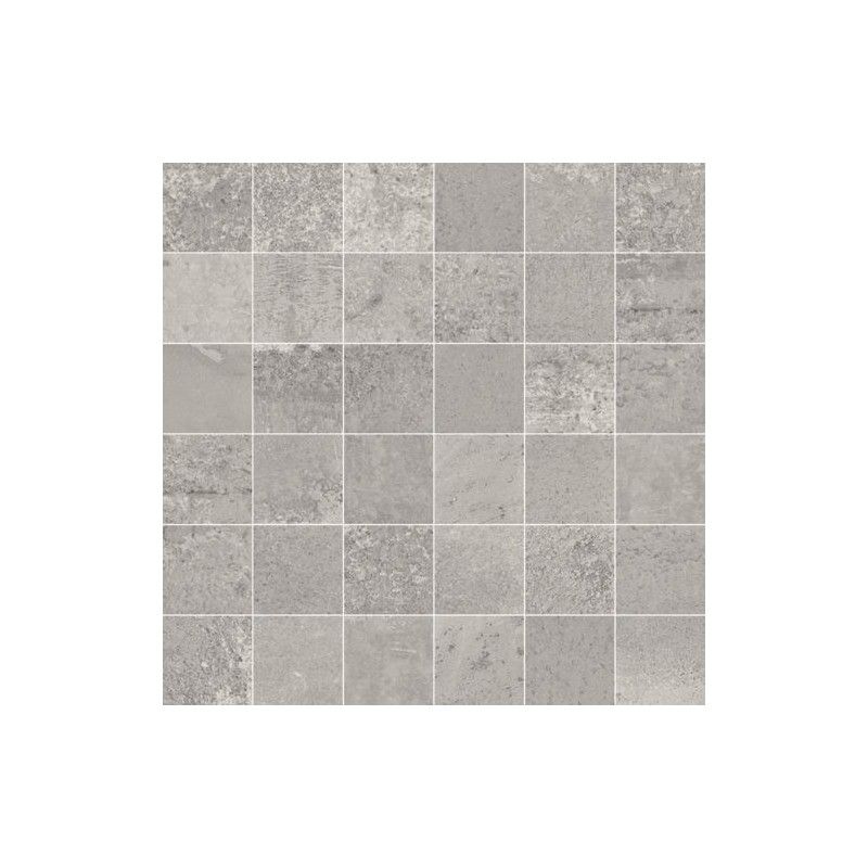 METALLIC GREY NATURAL MOSAIC 5X5 29,75X29,75/ - APARICI APARICI CERAMICA - 1