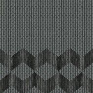 TAPE ZIGZAG HALF BLACK 20,5X20,5 - MUTINA RETA47 01 MUTINA - 1