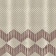 TAPE ZIGZAG HALF BROWN 20,5X20,5 - MUTINA RETA57 01 MUTINA - 1