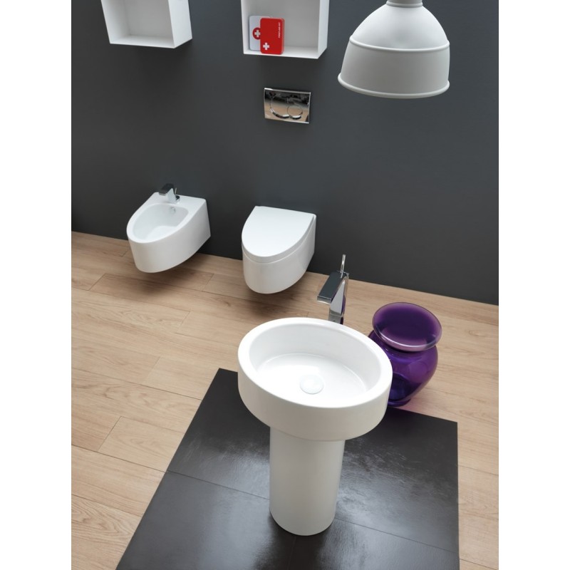 GSG LIKE  COLONNA per Lavabi LIKE installazione centro stanza h.72,5