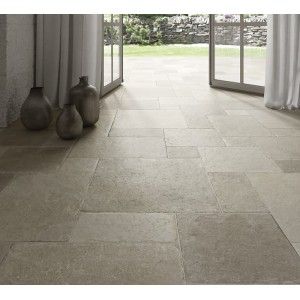 Effetto Pietra di Ostuni L ELEMENT Straight Edge Grigio Grip 20x60 - CERDOMUS 82760 CERDOMUS - 1