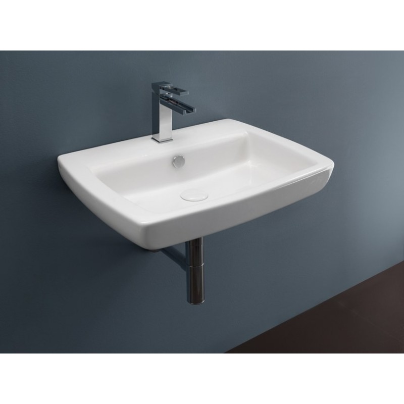 GSG  LAVABO BRIO 60 CM FIXATIONS SIMPLE TROU INCLUS