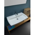 GSG  BRIO WASHBASIN 80 CM EINLÖCHERBEFESTIGUNGEN INKLUSIVE